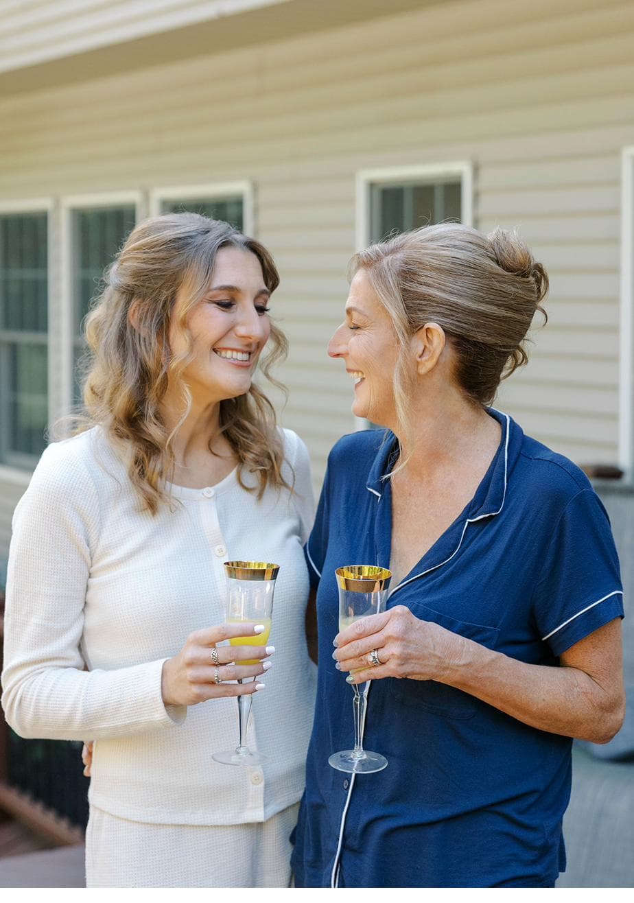 Bride and mother of the bride — MAVON Beauty bridal styling