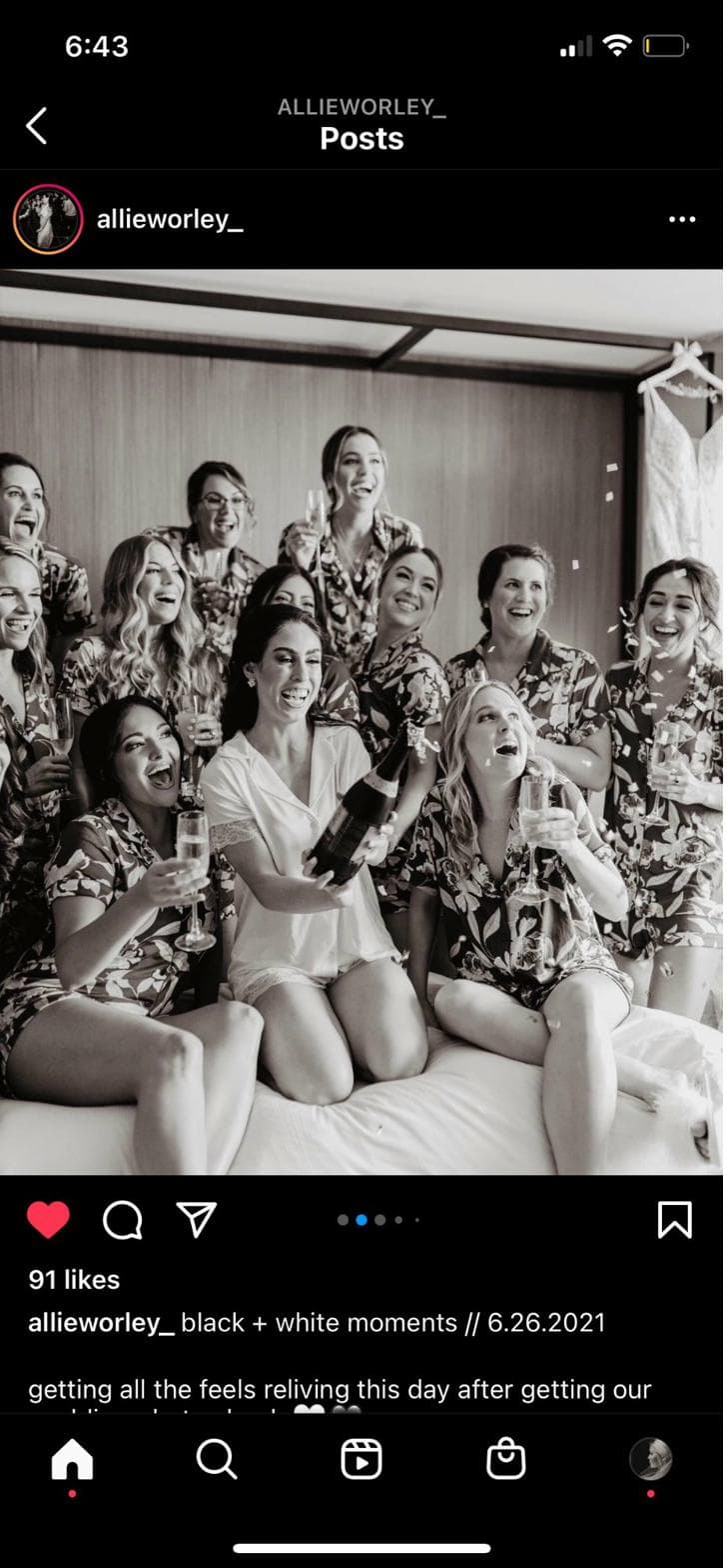 Wedding morning at The Madison