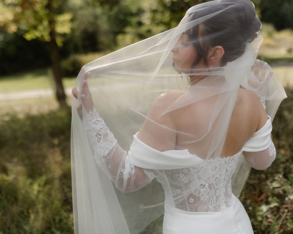 MAVON bridal styling at Parker Barn