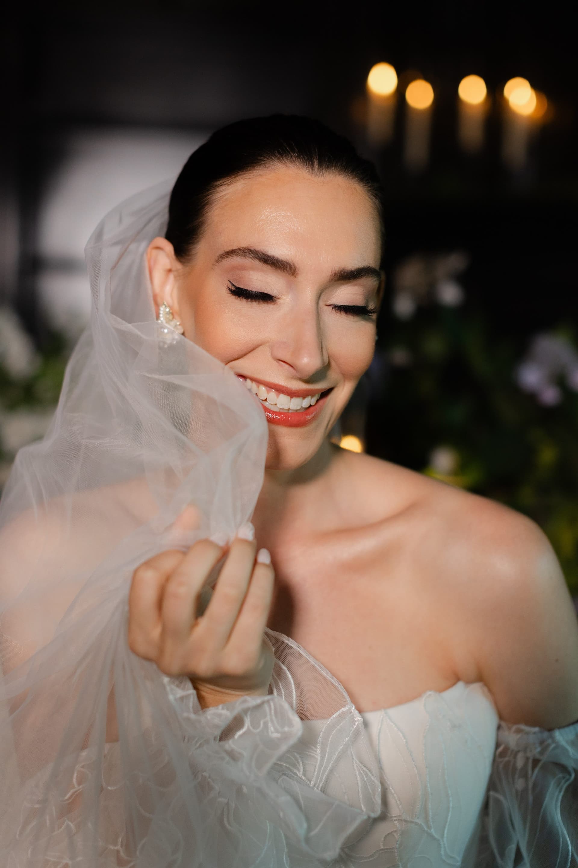 Bridal hair and makeup at Hilton Cleveland Downtown